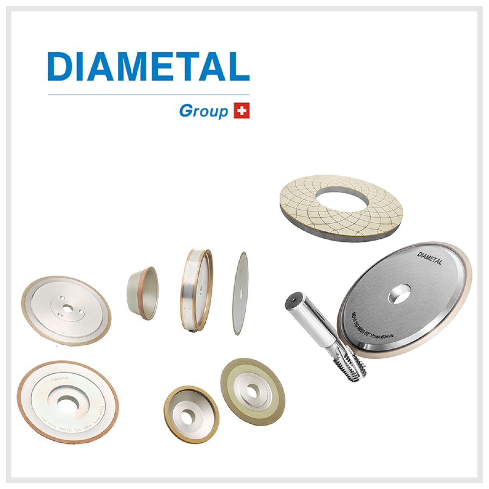 Diametal grinding wheels